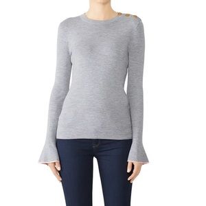 TORY BURCH Kimberly Merino Wool Sweater, S